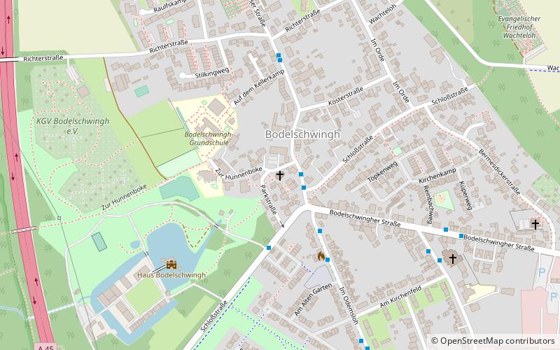 Evangelische Kirche Bodelschwingh location map