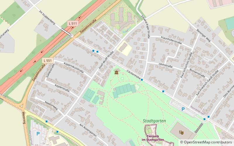 Westfälische Volkssternwarte und Planetarium location map