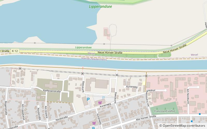 Wesel–Datteln Canal location map