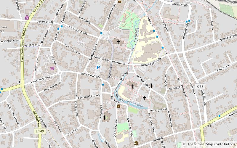 Haus am Teich location map