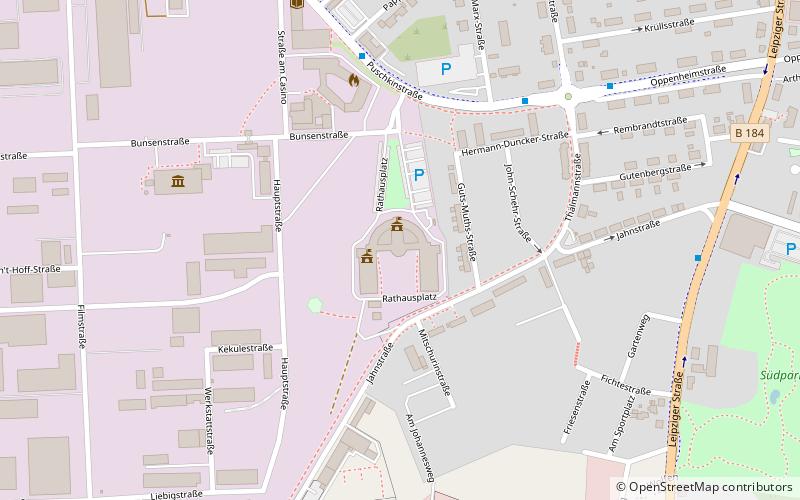 Rathaus Bitterfeld-Wolfen location map