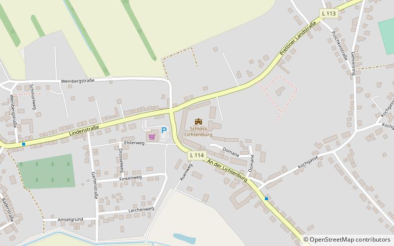 Lichtenburg location map