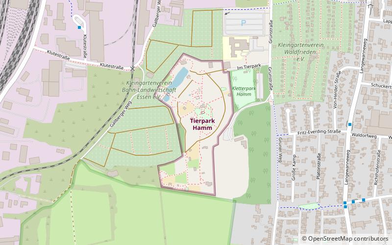 Tierpark Hamm location map