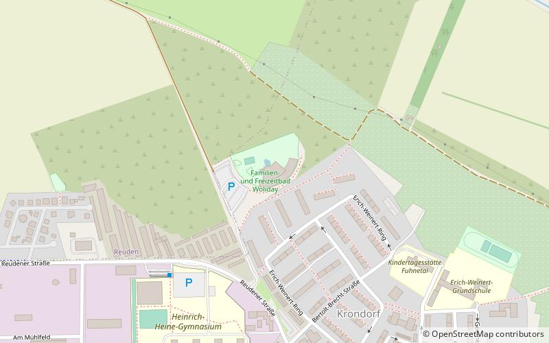 familien und freizeitbad woliday location map
