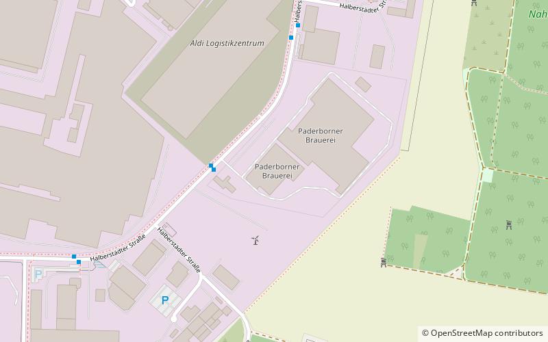 Paderborner Brauerei location map