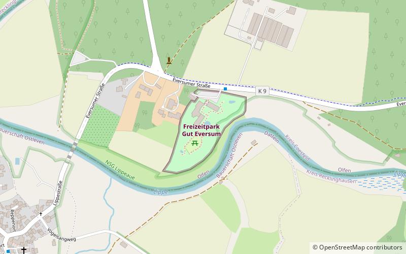Freizeitpark Gut Eversum location map