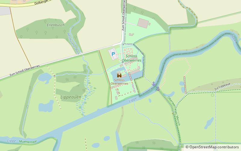 Schloss Oberwerries location map