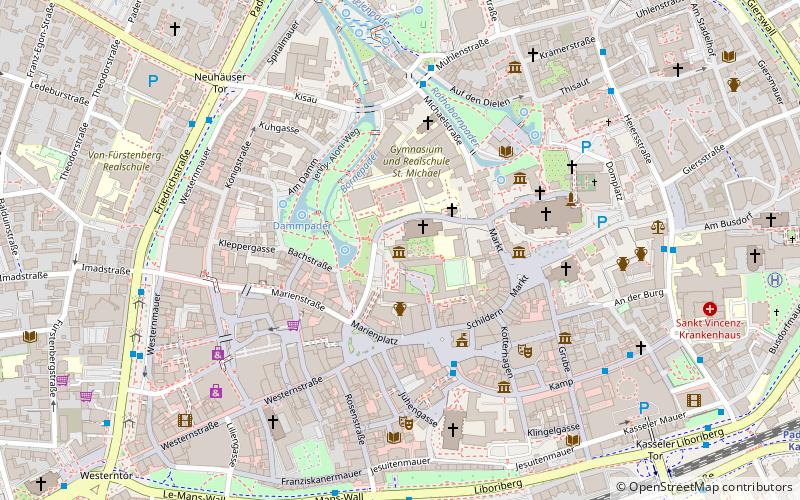 city museum paderborn location map
