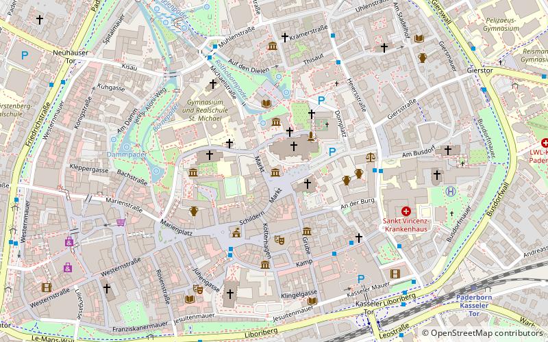 Diözesanmuseum location map