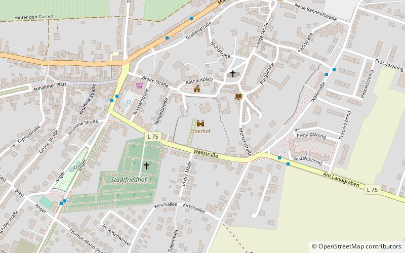 Oberhof Ballenstedt location map