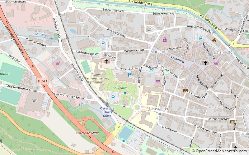 Stadthalle Osterode location map