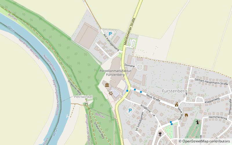 Porzellanmanufaktur Fürstenberg location map