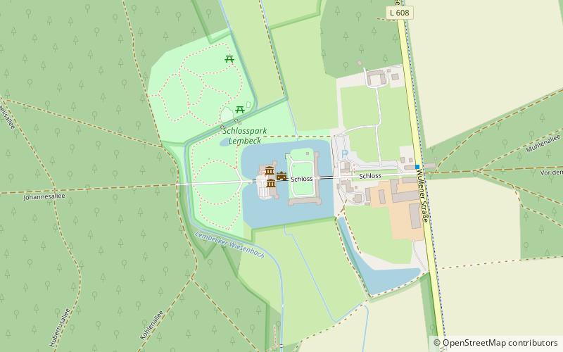 Château de Lembeck location map