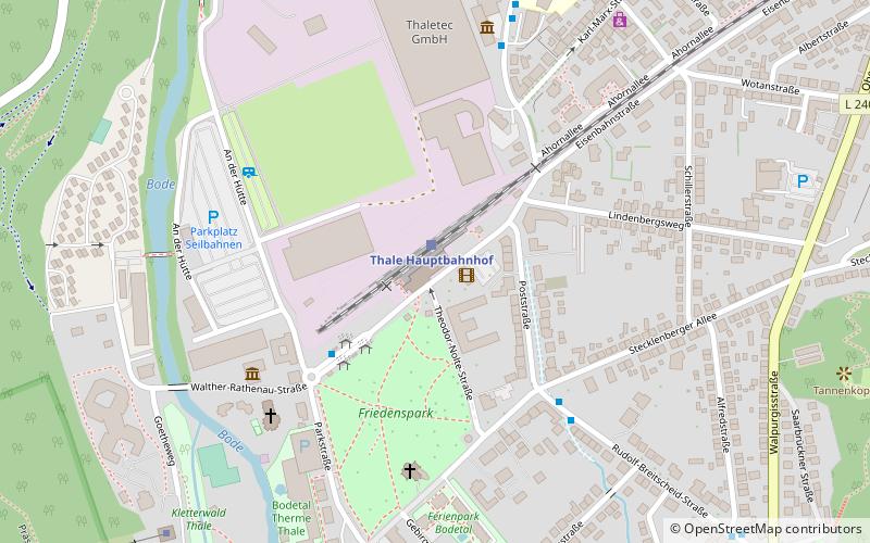 Obscurum Thale location map