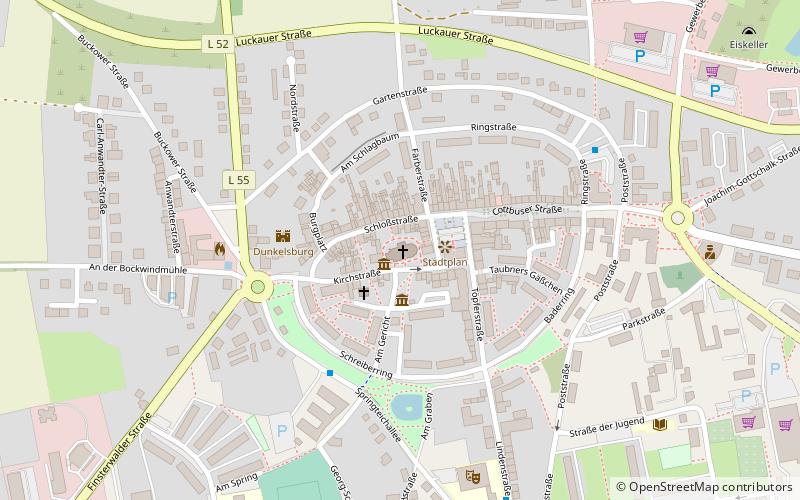 Stadtkirche Calau location map