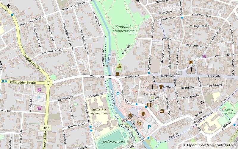 Kunstmuseum Ahlen location map