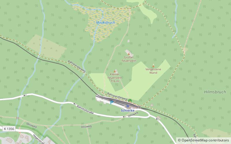 Feuersteinklippe location map