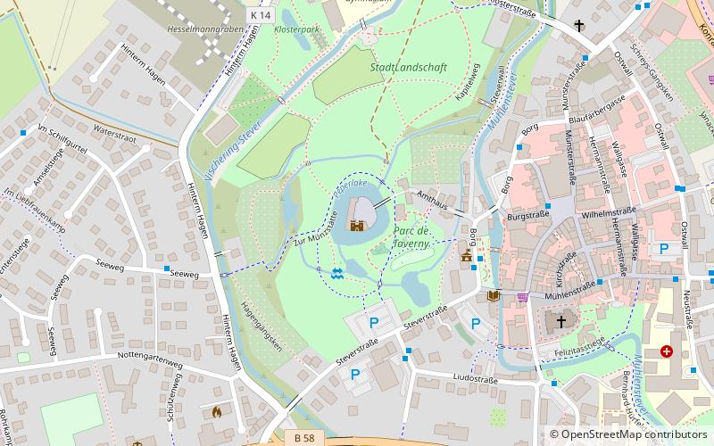 Burg Lüdinghausen location map