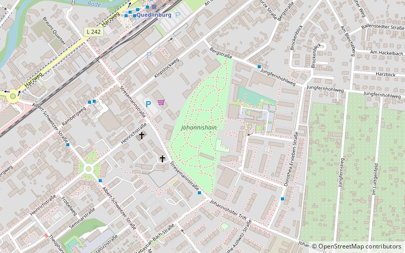 Johannishain location map