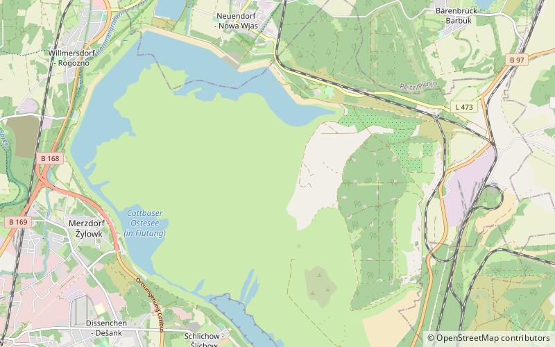 Cottbuser Ostsee location map