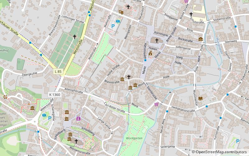 Schachtbrunnen location map