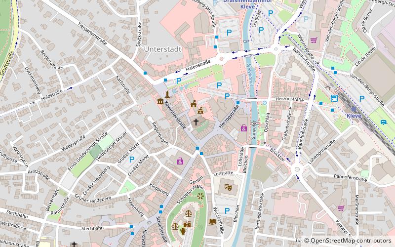 Unterstadtkirche location map