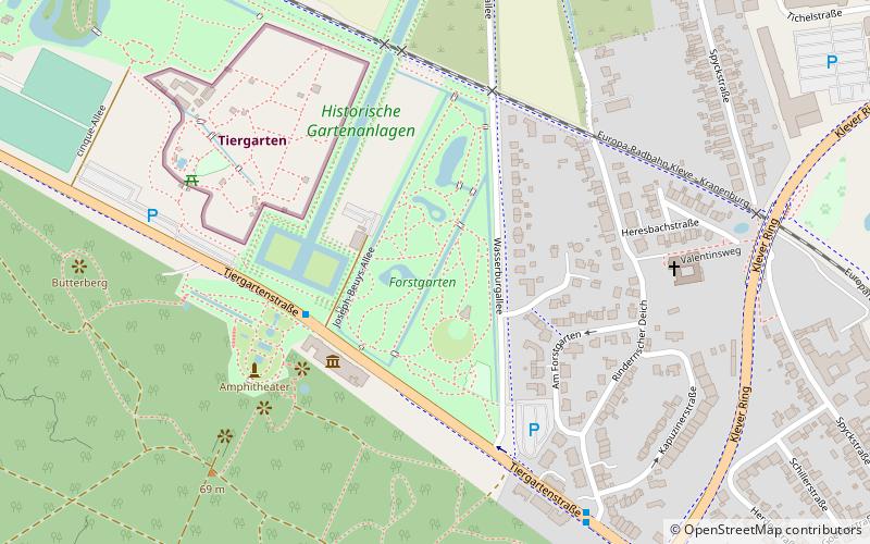 Forstgarten location map