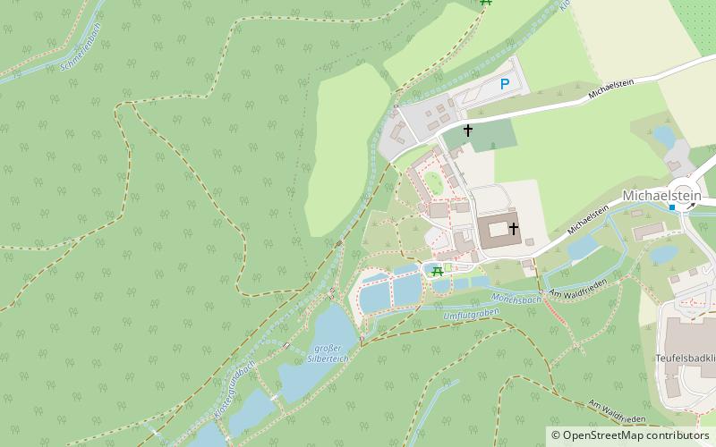 Michaelstein Abbey location map