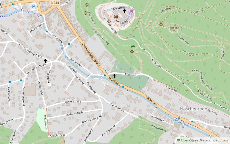 Theobaldikapelle location map