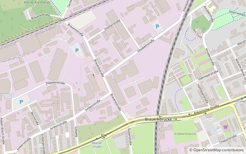Brauerei Dessau location map