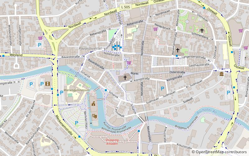 St. Georg location map