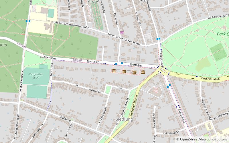 Meisterhaus Kandinsky/Klee location map