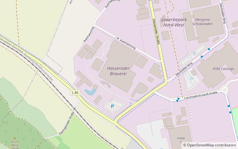 Hasseröder Brauerei location map