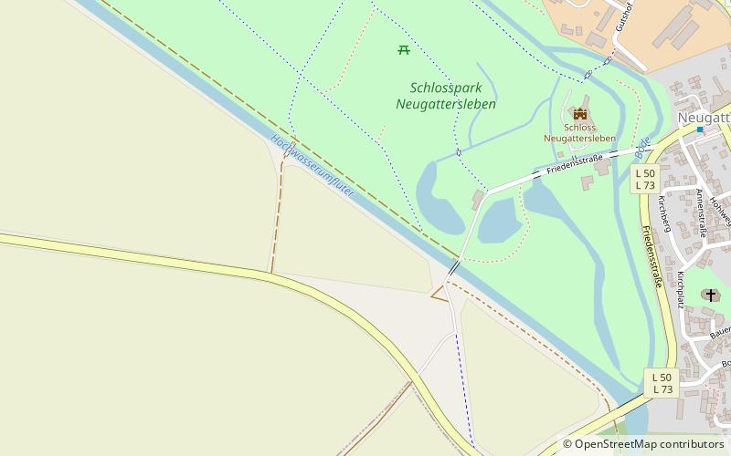 Neugattersleben location map