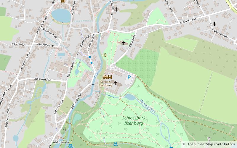 Schloss Ilsenburg location map