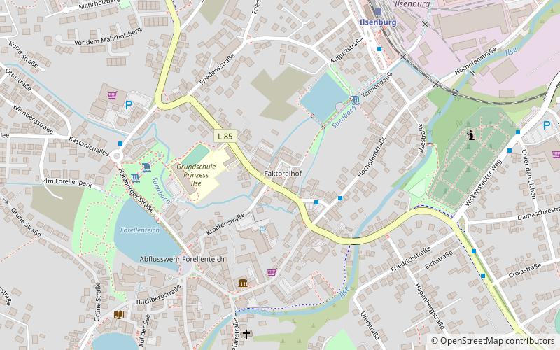 Faktorei Ilsenburg location map