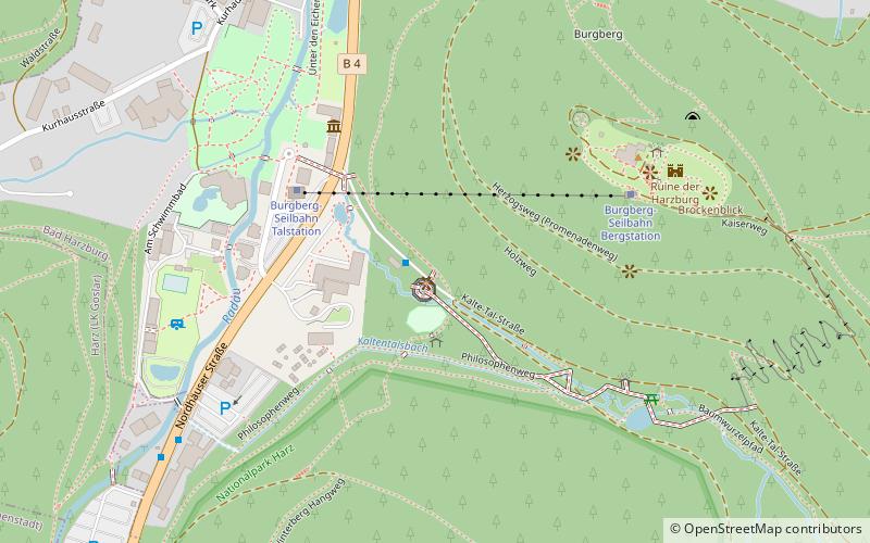 Baumwipfelpfad location map