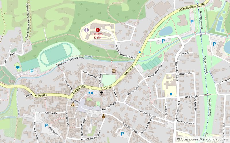 Amtsgericht Bad Gandersheim location map
