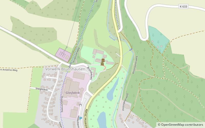 Brunshausen Monastery location map