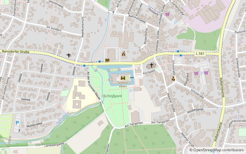 Schloss Velen location map