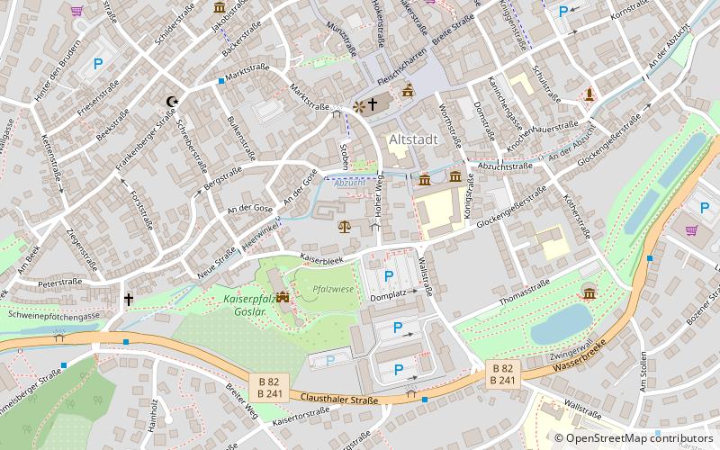 Amtsgericht Goslar location map