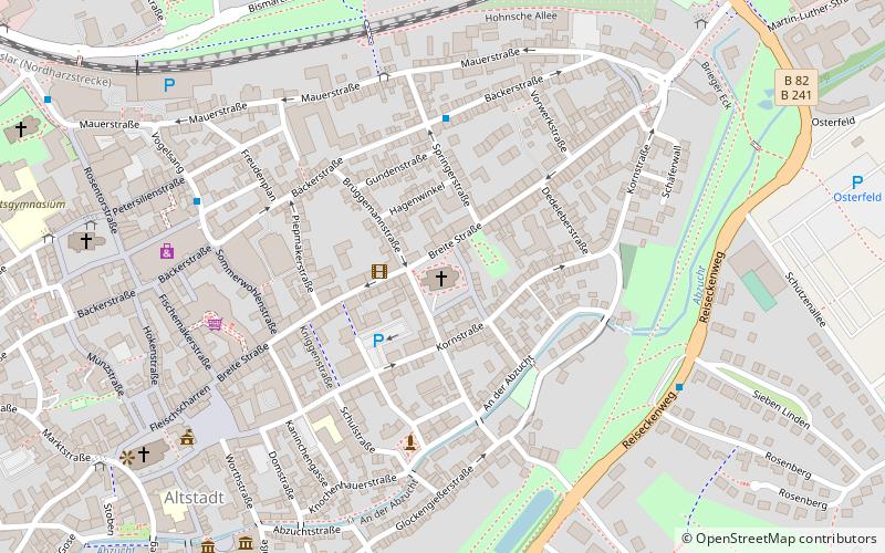 St. Stephani location map