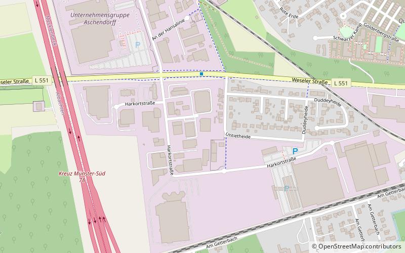 West German Audio Book Library for the Blind location map