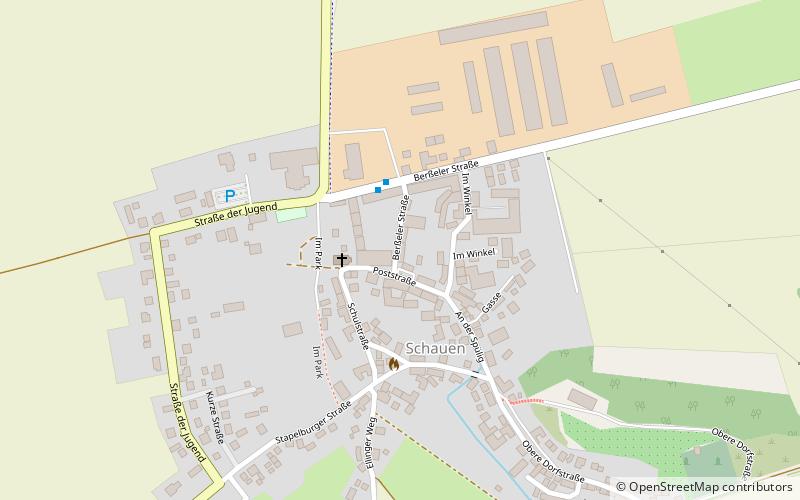 Schauen location map
