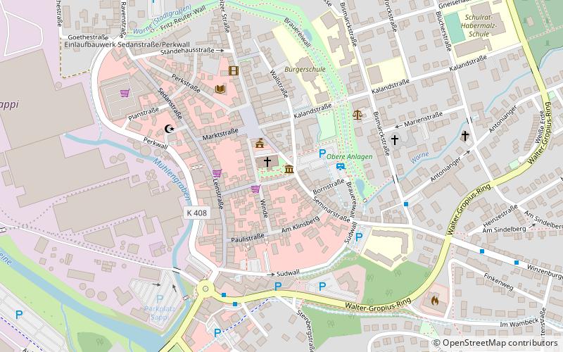 tiermuseum alfeld location map