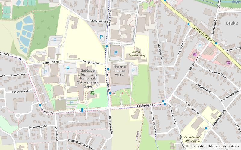 Lipperlandhalle location map