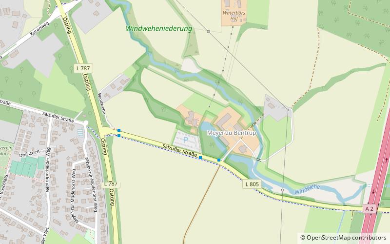 Alte Wassermühle zu Bentrup location map