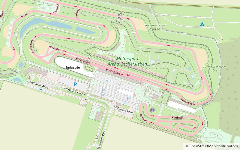 Motorsport Arena Oschersleben location map