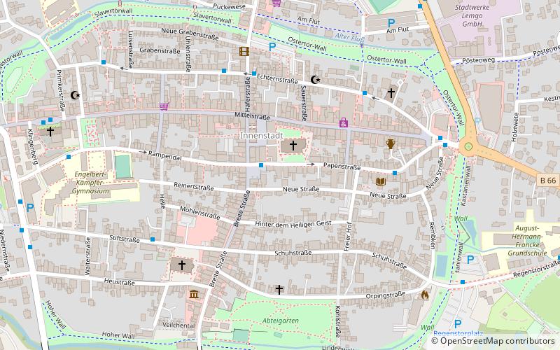 Lemgo location map