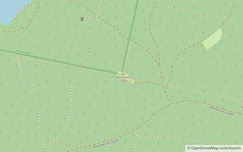 Krausnick hills location map